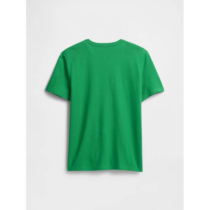 Grafik Baskılı T-Shirt цвет: Зелёный