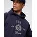 Толстовка с логотипом Gap × DÔEN Heavyweight реглан Gap цвет: Синий