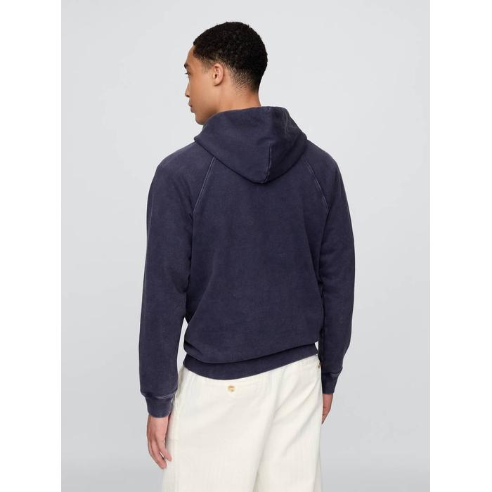Толстовка с логотипом Gap × DÔEN Heavyweight реглан Gap цвет: Синий