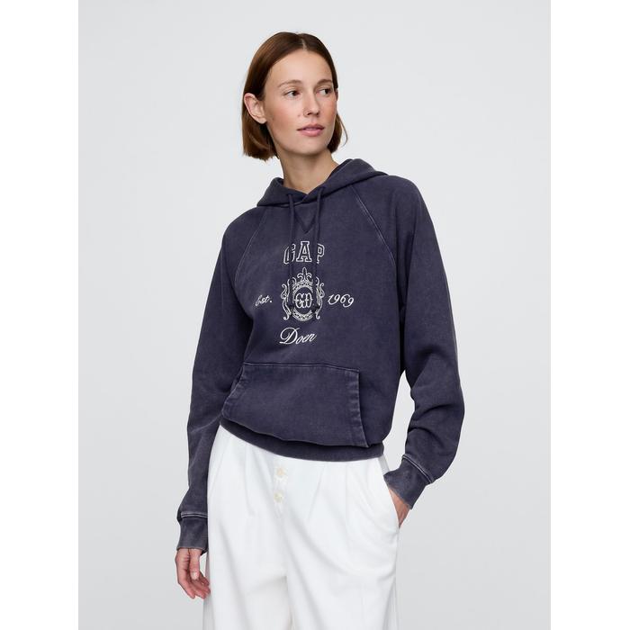 Gap × DÔEN Heavyweight Raglan Gap Logo Sweatshirt цвет: Синий