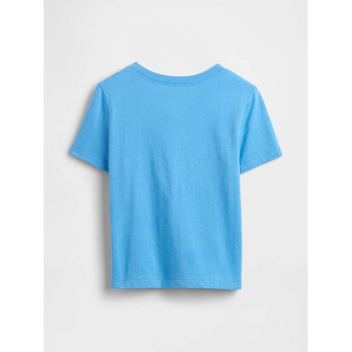 Gap Logo Grafikli T-Shirt цвет: Голубой