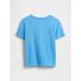 Gap Logo Grafikli T-Shirt цвет: Голубой
