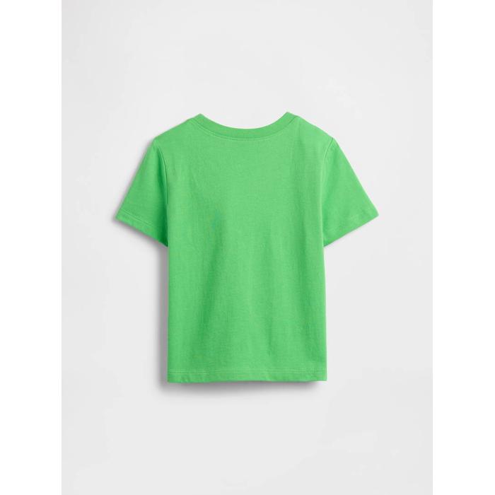 Gap Logo Grafikli T-Shirt цвет: Зелёный