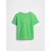 Gap Logo Grafikli T-Shirt цвет: Зелёный