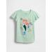 Disney Grafik Baskılı T-Shirt цвет: Зелёный
