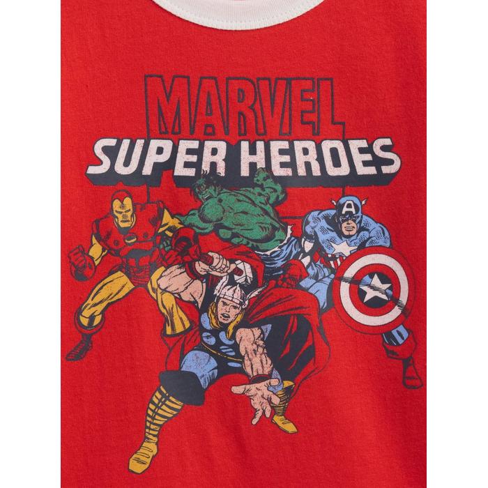Marvel Футболка с принтом цвет: Красный