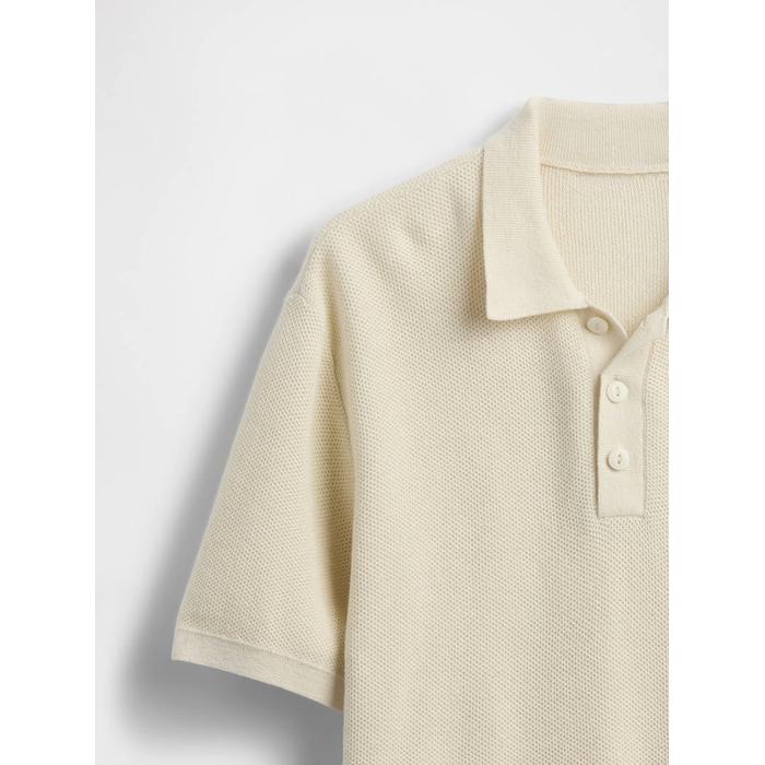 Relaxed Sweatshirt Polo T-Shirt цвет: Бежевый