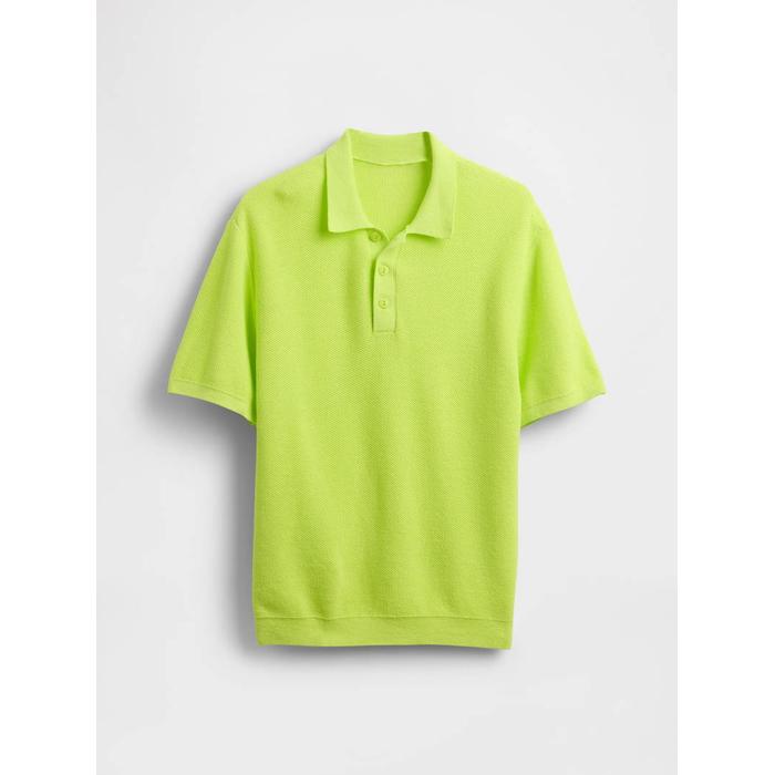 Relaxed Sweatshirt Polo T-Shirt цвет: Жёлтый