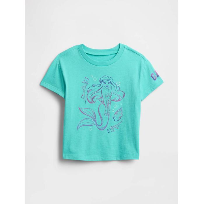 Lilo & Stitch Grafik Baskılı T-Shirt цвет: Голубой