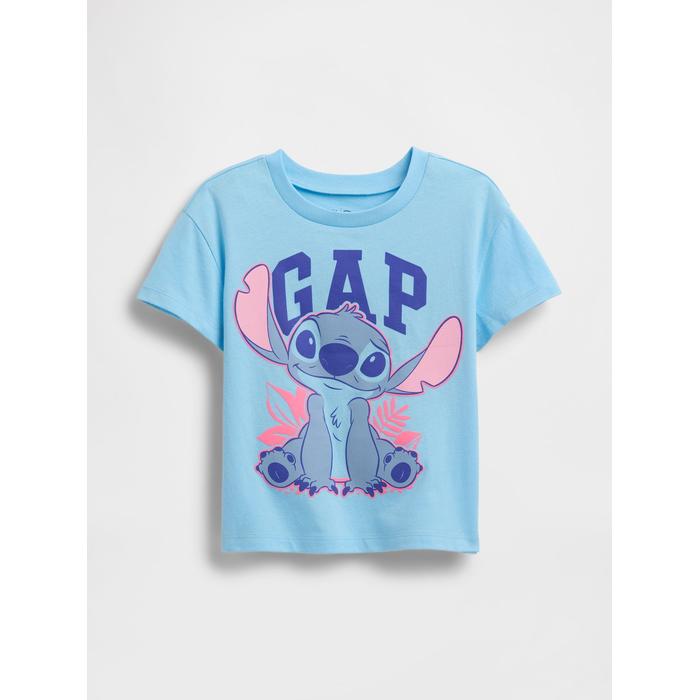 Lilo & Stitch Grafik Baskılı T-Shirt