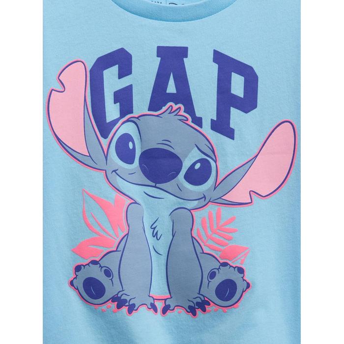 Lilo & Stitch Grafik Baskılı T-Shirt