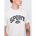 Relaxed Футболка с логотипом Gap Sports цвет: Белый