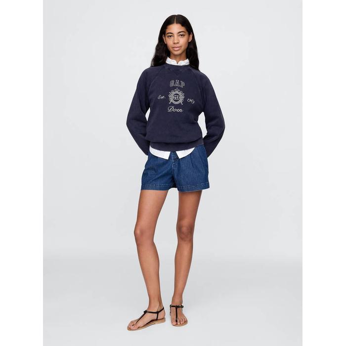Gap × DÔEN Винтажная толстовка с логотипом Soft Gap цвет: Синий