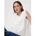Блузка Gap × DÔEN с проушинами цвет: Белый