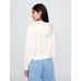 VintageSoft Fermuarlı Gap Logo Sweatshirt цвет: Белый