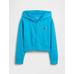 Lilo & Stitch Çocuk Fransız Havlu Kumaş Kısa Fermuarlı Sweatshirt цвет: Голубой