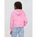 Lilo & Stitch Çocuk Fransız Havlu Kumaş Kısa Fermuarlı Sweatshirt цвет: Розовый