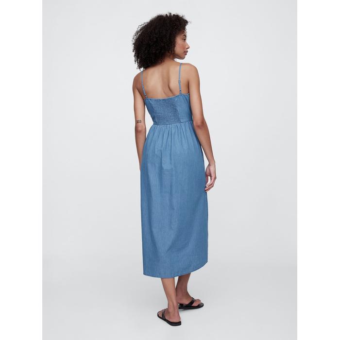Scoop Yaka Maxi Elbise
