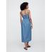 Scoop Yaka Maxi Elbise