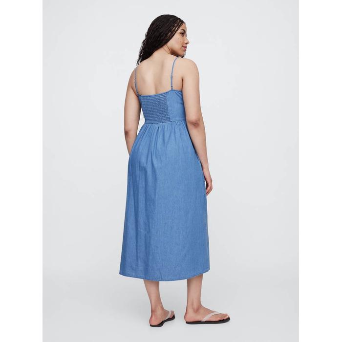 Scoop Yaka Maxi Elbise