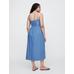Scoop Yaka Maxi Elbise