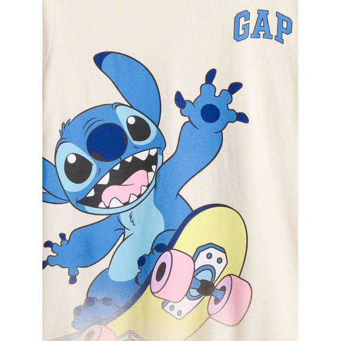 Lilo & Stitch Gap Logo T-Shirt цвет: Бежевый