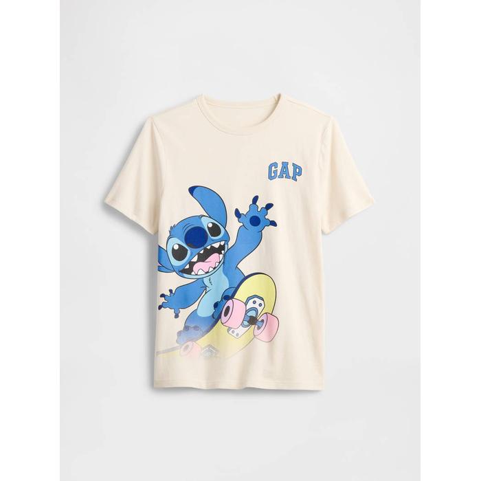 Lilo & Stitch Gap Logo T-Shirt цвет: Бежевый