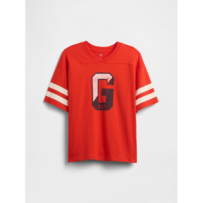 Relaxed Gap Logo T-Shirt цвет: Красный