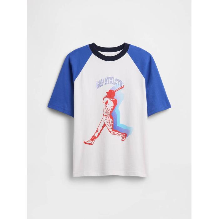 Relaxed Gap Logo T-Shirt цвет: Голубой