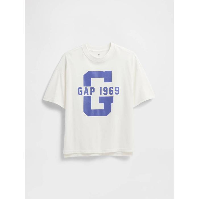 Gap Logo Relaxed T-Shirt цвет: Белый