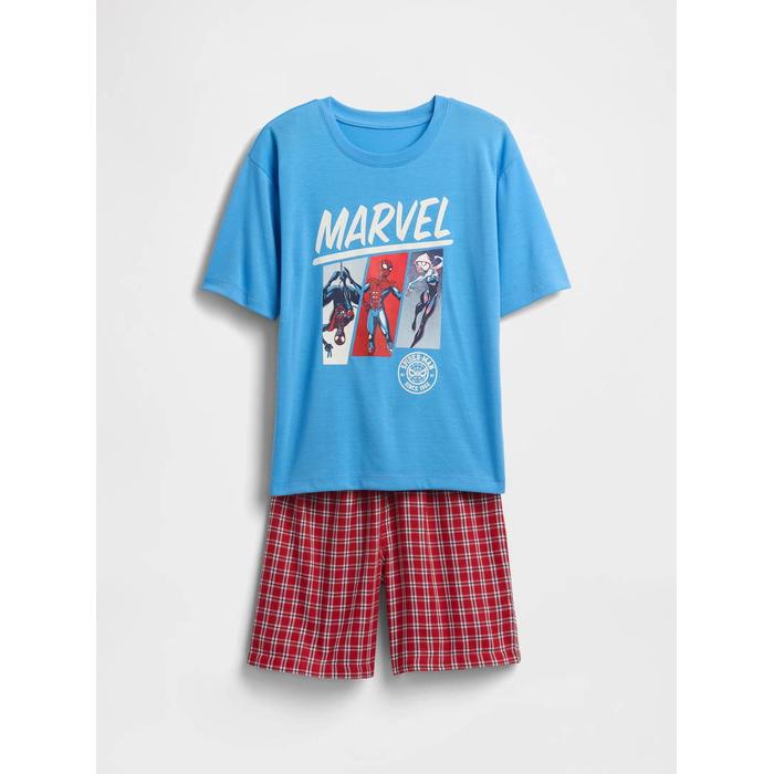 Kids Marvel Geri Dönüştürülmüş Spider-Man Pijama Altı Seti цвет: Красный