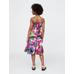 Kids Smocked Ruffle Midi Elbise