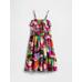 Kids Smocked Ruffle Midi Elbise