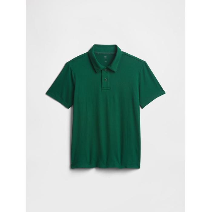 Kısa Kollu Tech Polo T-Shirt цвет: Зелёный