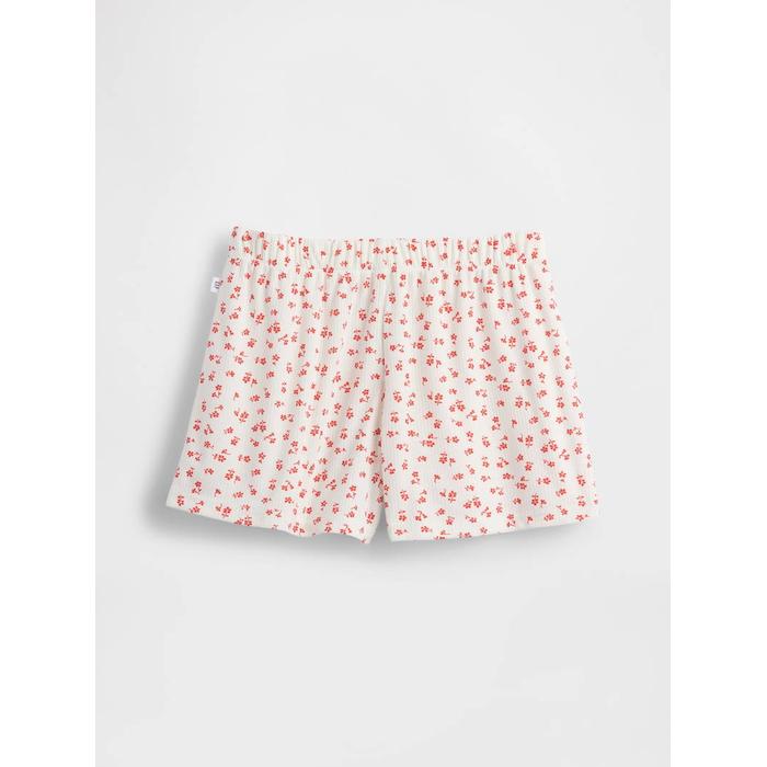 Çocuk Geri Dönüştürülmüş Fitilli Pijama Şortları