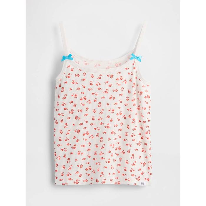 Çocuk Geri Dönüştürülmüş Fitilli Pijama Tank Üstü