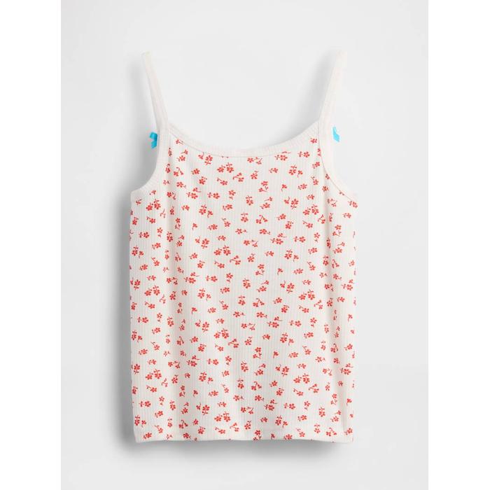 Çocuk Geri Dönüştürülmüş Fitilli Pijama Tank Üstü