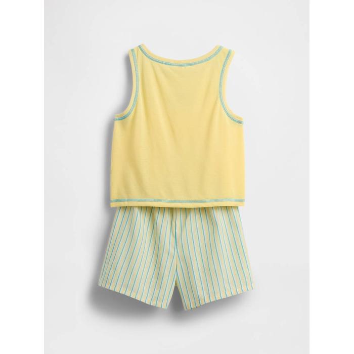 Çocuk Geri Dönüştürülmüş Pijama Altı Takımı цвет: Жёлтый