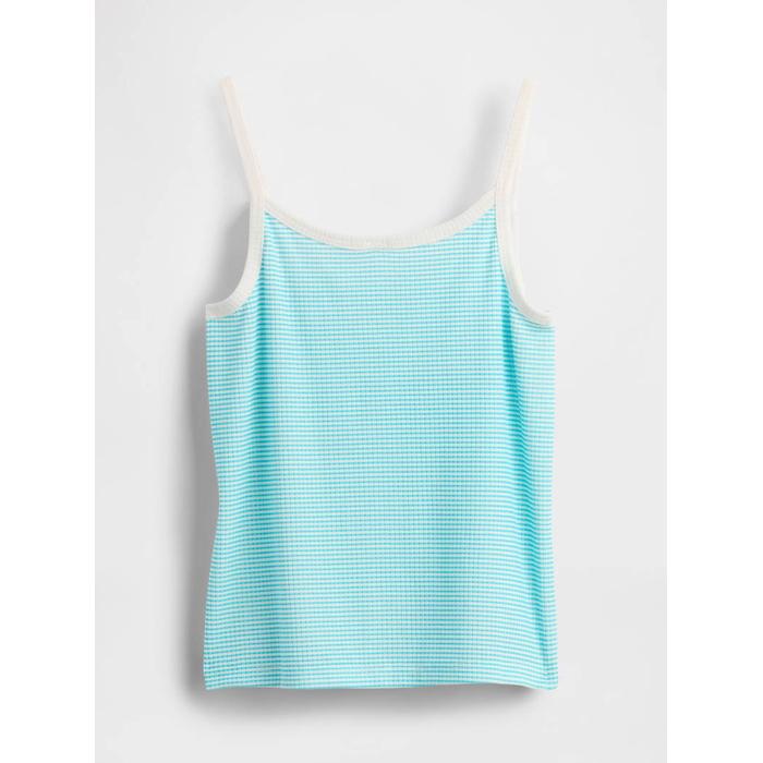 Çocuk Geri Dönüştürülmüş Fitilli Pijama Tank Üstü
