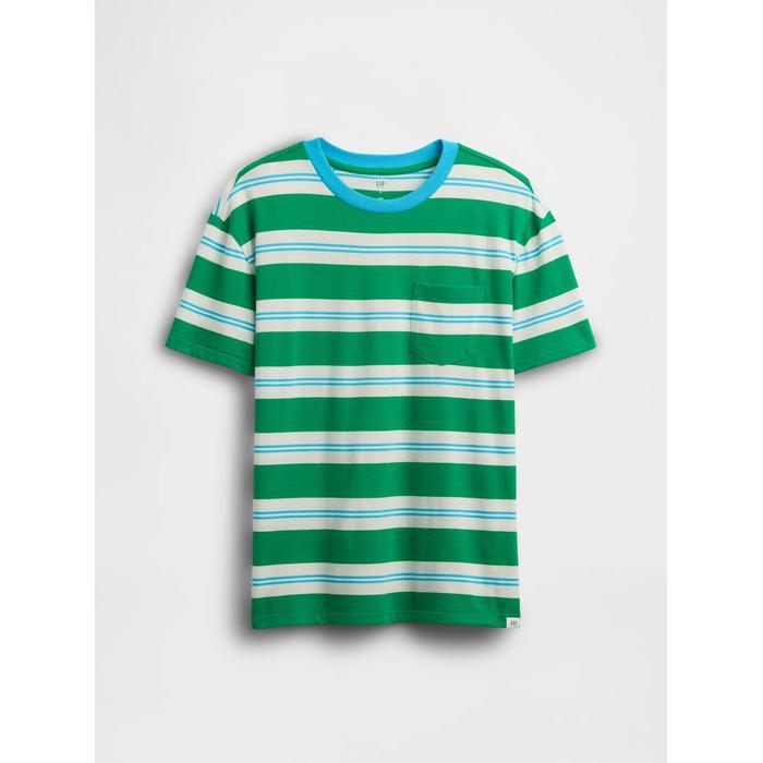Kısa Kollu Cepli T-Shirt