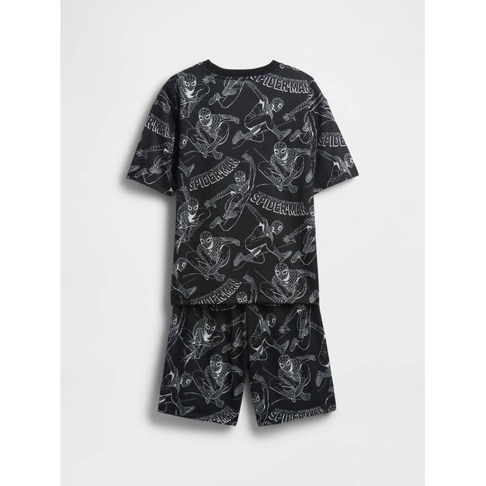 Kids Marvel Geri Dönüştürülmüş Spider-Man Pijama Altı Seti цвет: Чёрный