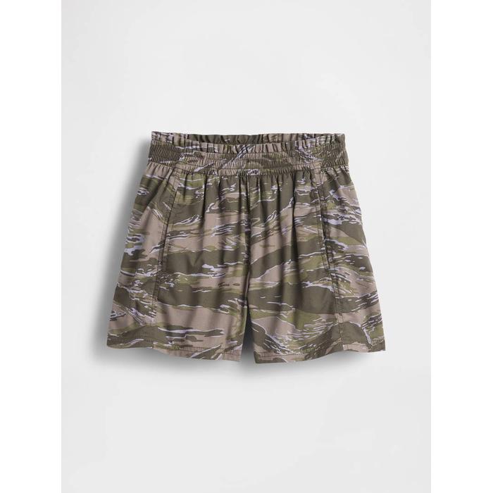 Kids Poplin Kolay Şortlar цвет: Зелёный