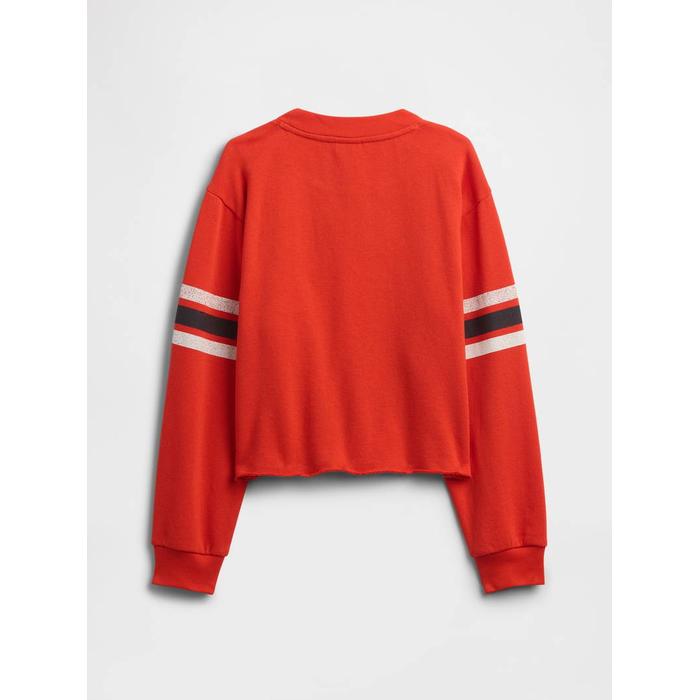 Fransız Havlu Kumaş Sweatshirt цвет: Красный
