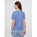 %100 Organik Pamuk VintageSoft T-Shirt цвет: Голубой