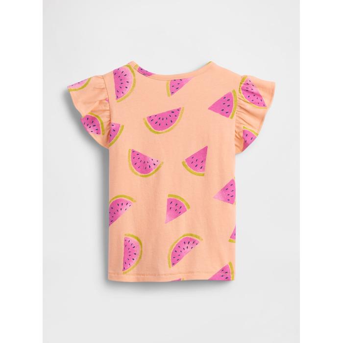 Fırfır Kollu T-Shirt цвет: Оранжевый