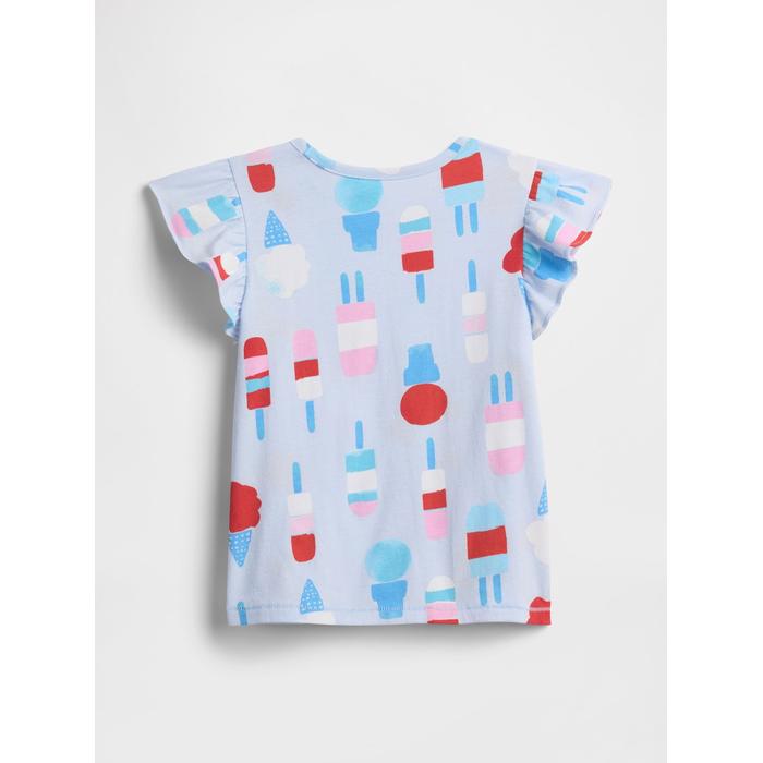 Fırfır Kollu T-Shirt
