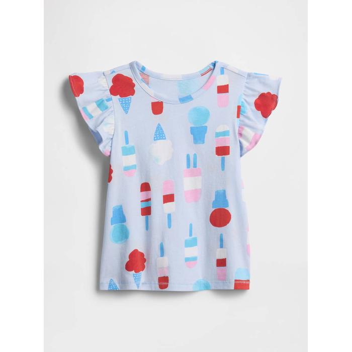 Fırfır Kollu T-Shirt