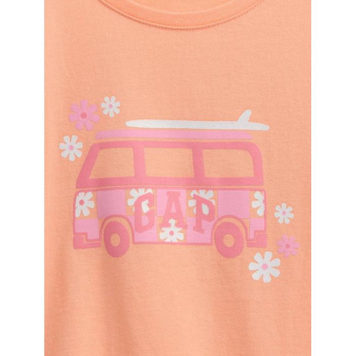 Футболка с рисунком babyGap цвет: Оранжевый