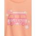 Футболка с рисунком babyGap цвет: Оранжевый