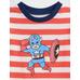 Baby & Toddler Marvel Kaptan Amerika %100 Organik Pamuk Pijama Takımı цвет: Красный